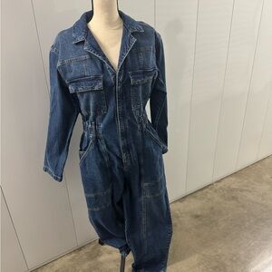 Target Blue Denim Jumpsuit